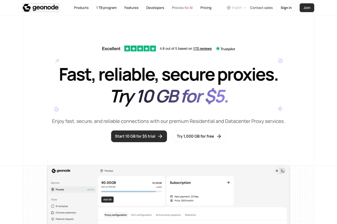 Geonode Homepage