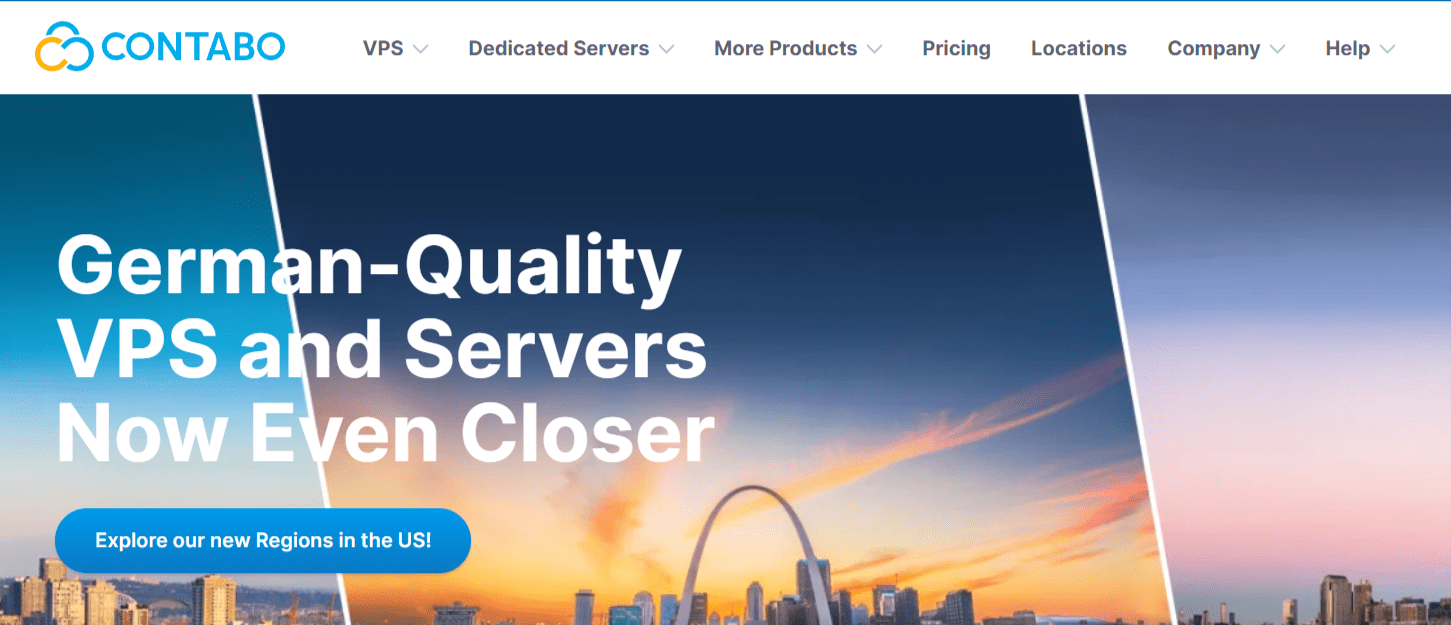 Contabo Homepage