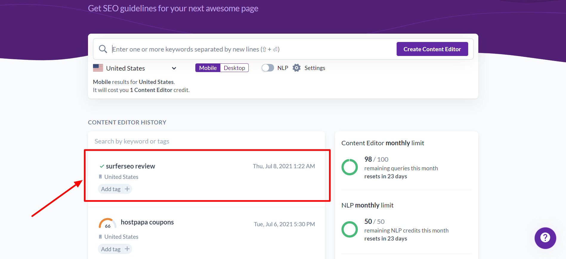 Content Editor Settings
