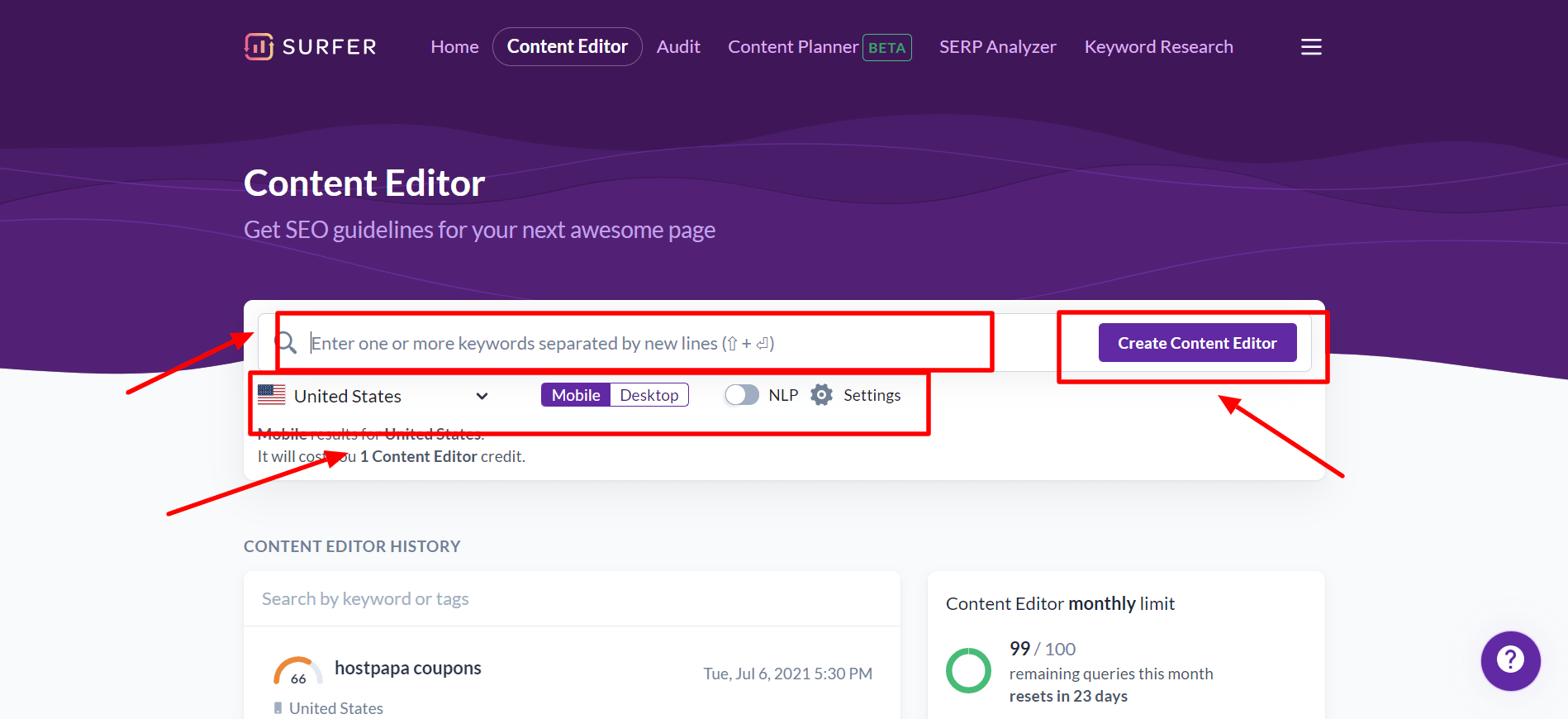 Create Content Editor