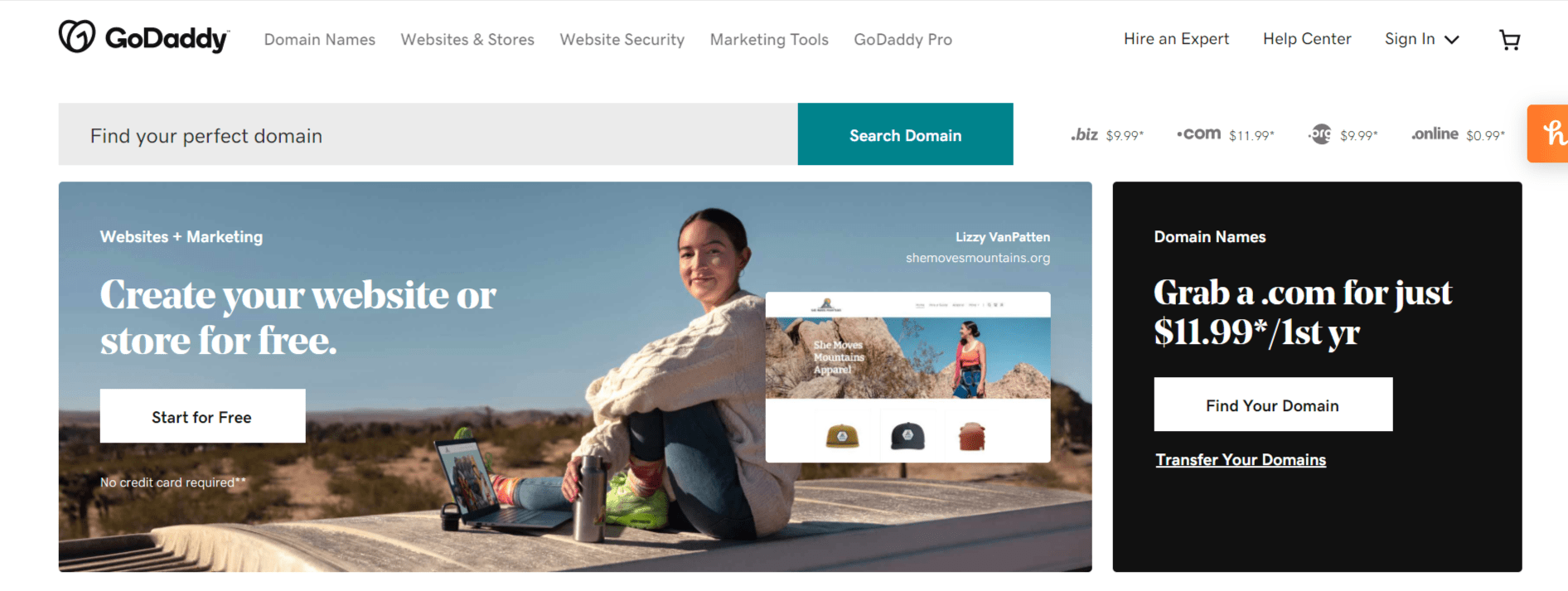GoDaddy Airo AI Builder