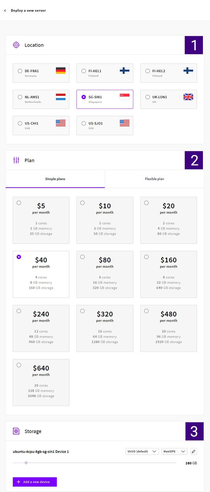 UpCloud review - Deploying a new server part 1
