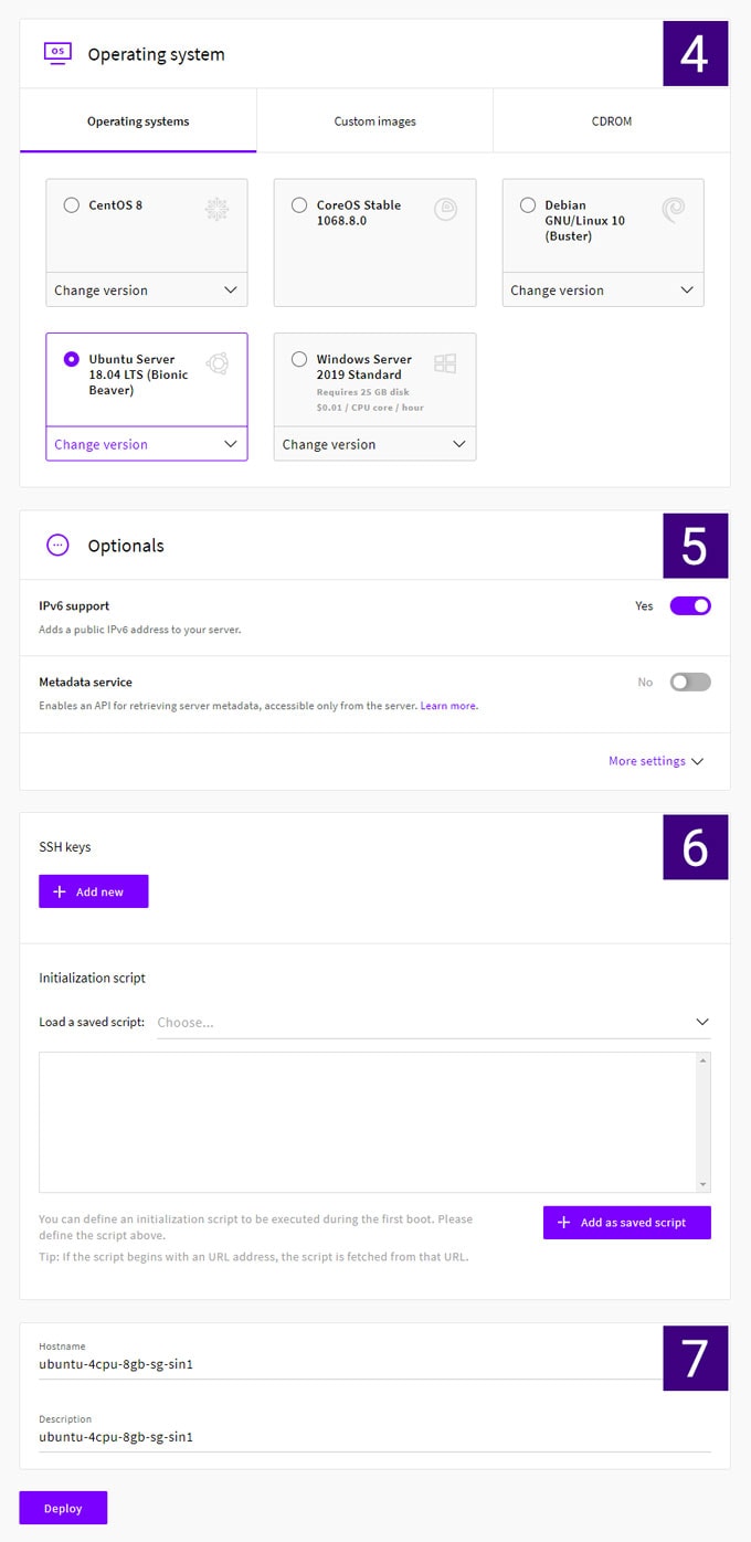 UpCloud review - Deploying a new server part 2