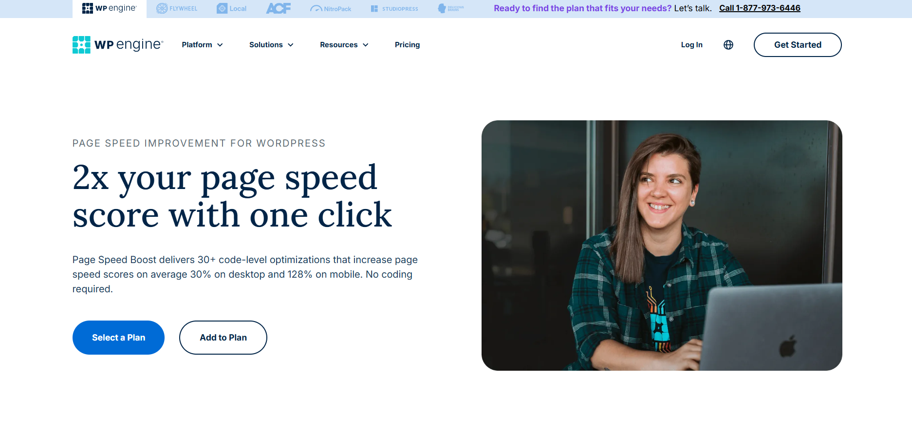 WP Engine Page Performance
