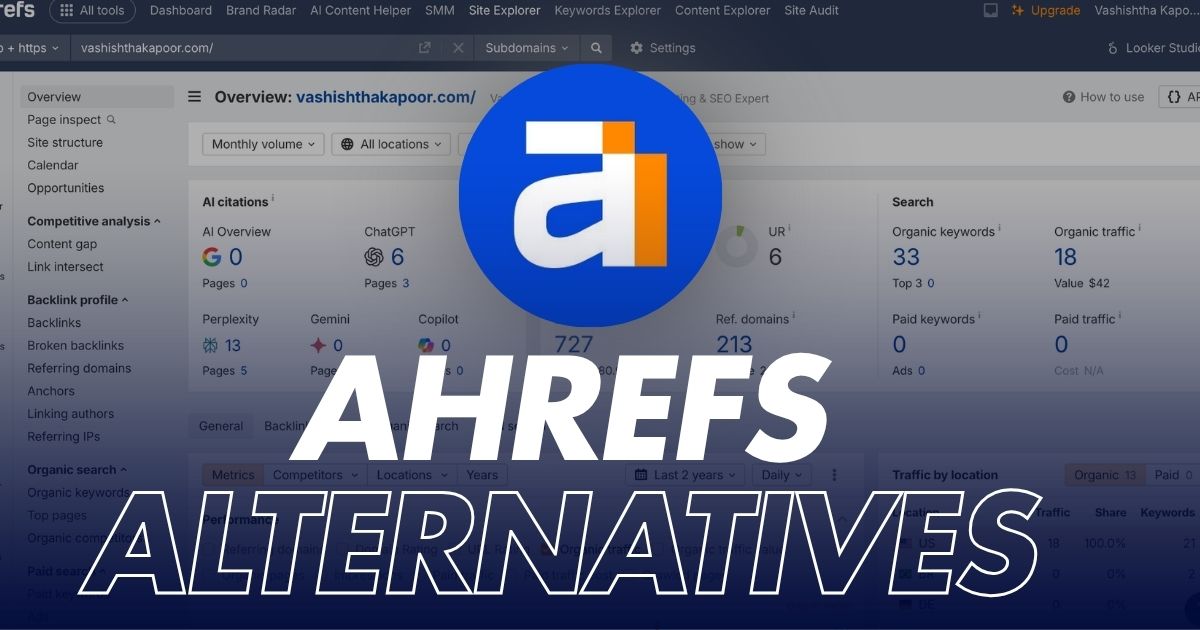 Best Ahrefs Alternatives 2026 — Cheaper & Better SEO Tools