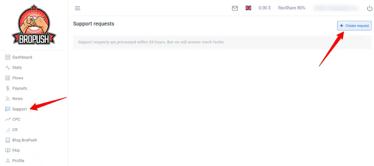 bropush support bropush support