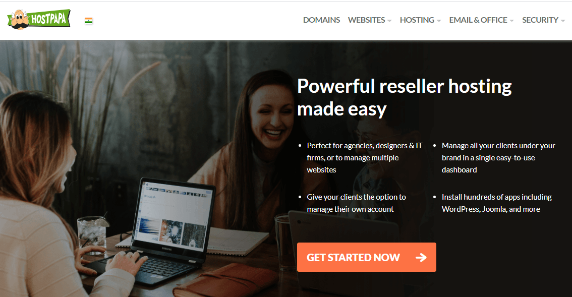 hostpapa reseller hosting