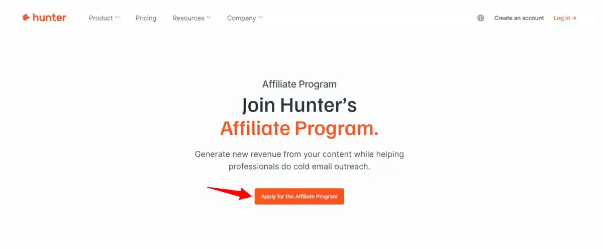 hunter affiliate program hunter affiliate program