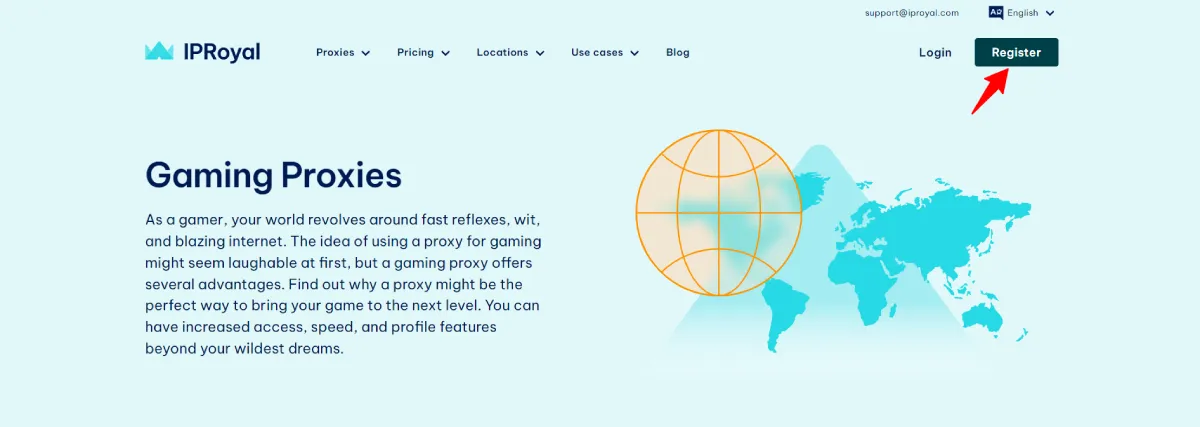 IPRoyal Homepage