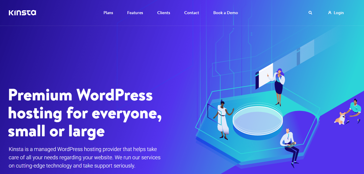 Kinsta Homepage