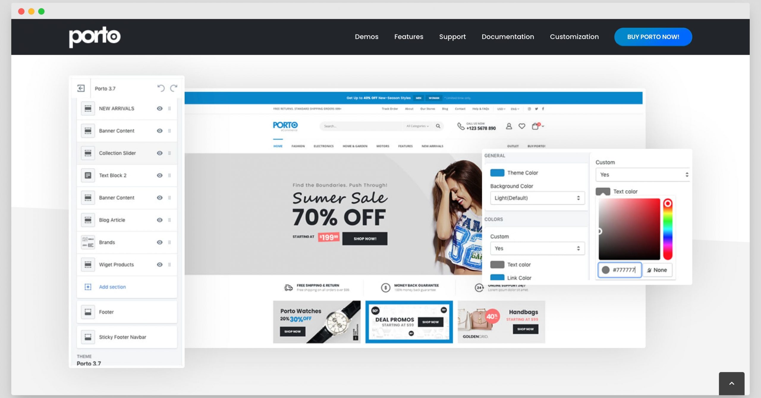 porto theme preview shopify dropshipping