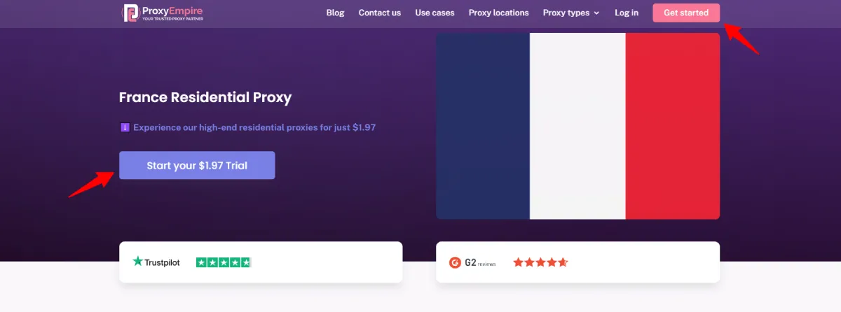 ProxyEmpire France Proxy