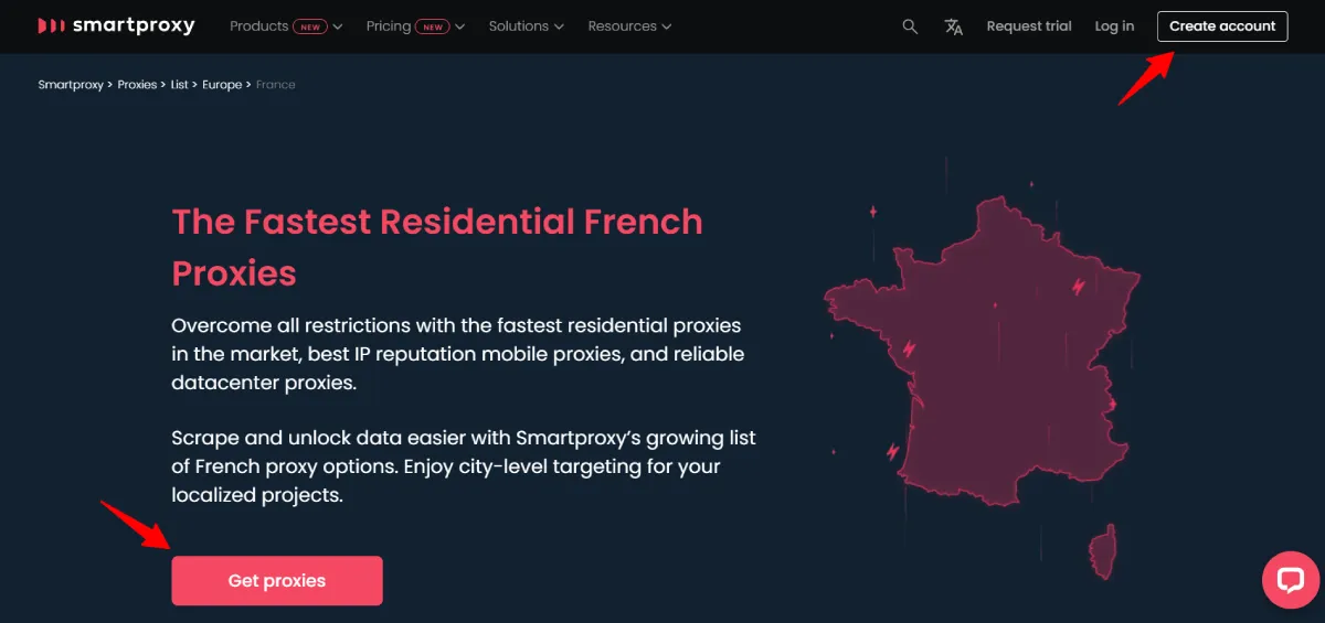 Smartproxy French Proxy