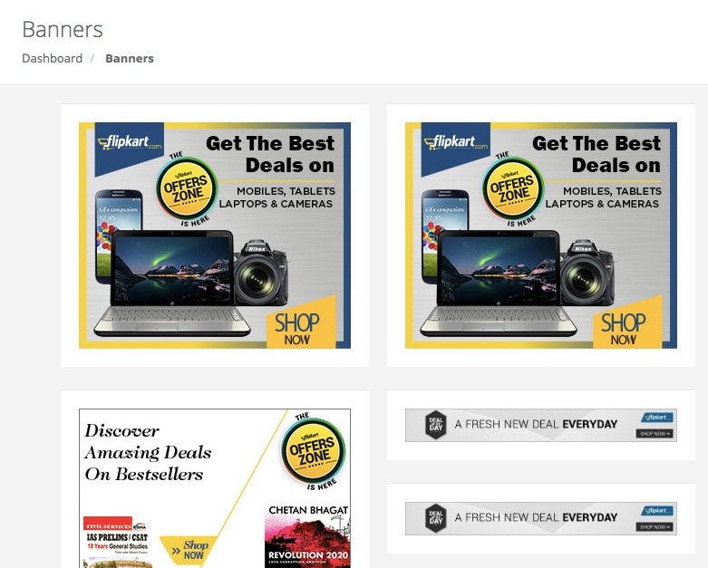 Updated banners on Indoleads